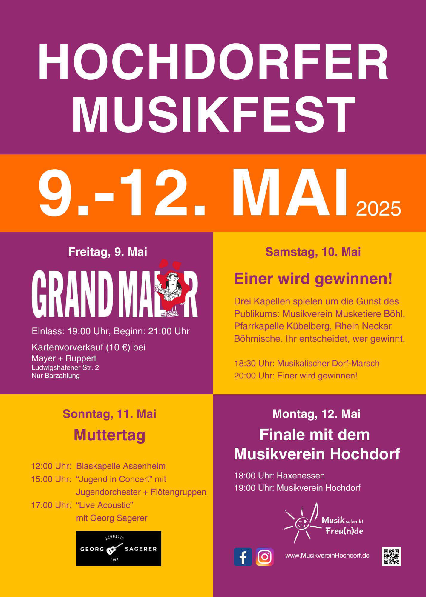 Plakat Einer wird gewinnen 2025