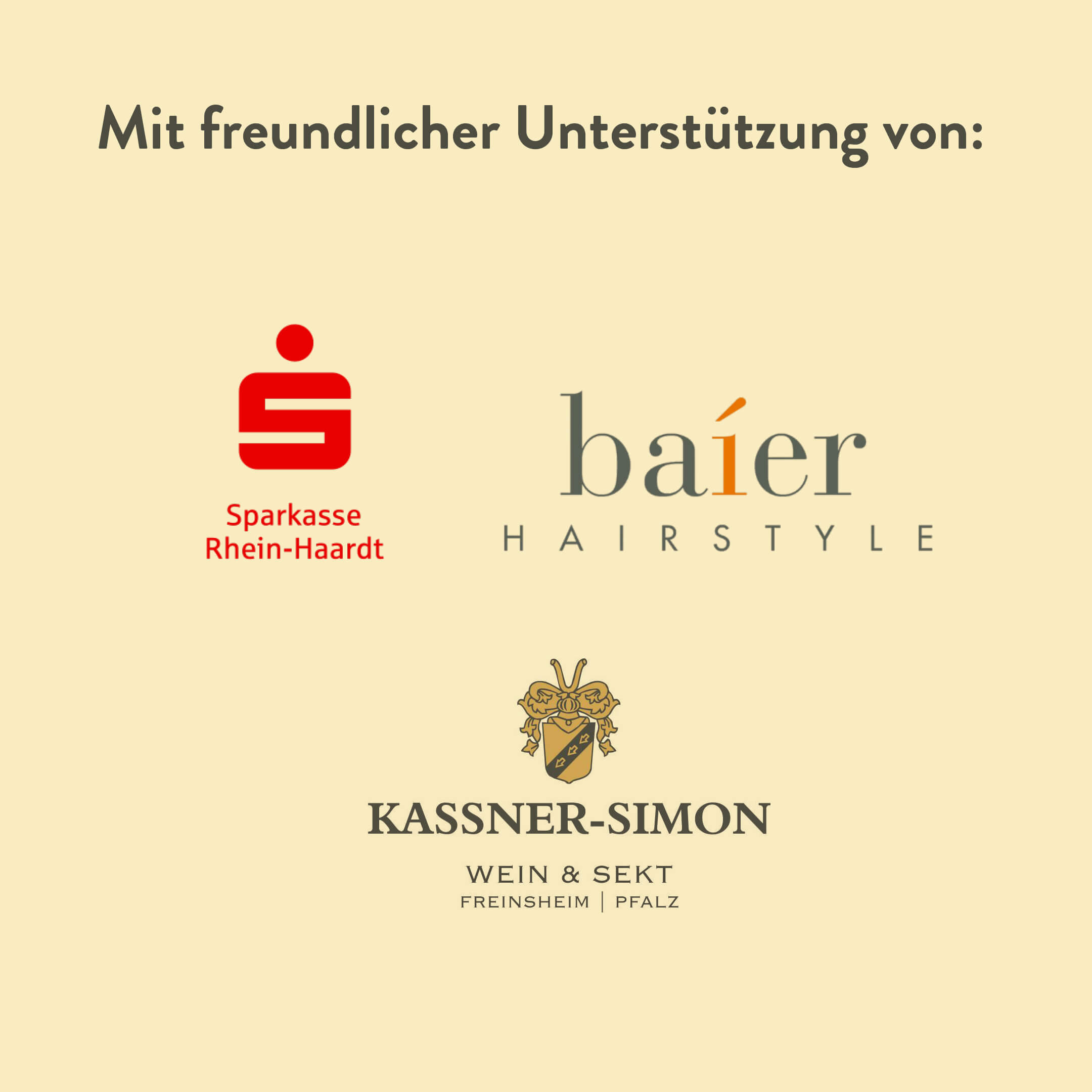 Plakat zum 65-jährigen Jubiläum