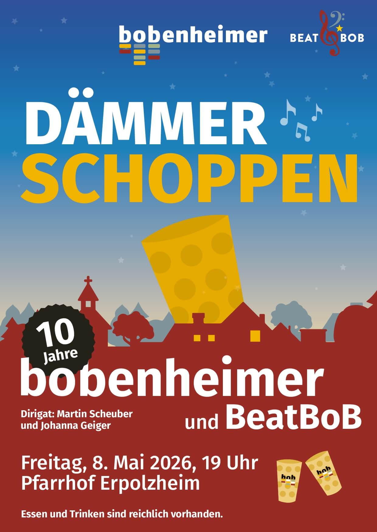 Plakat Dämmerschoppen 2026
