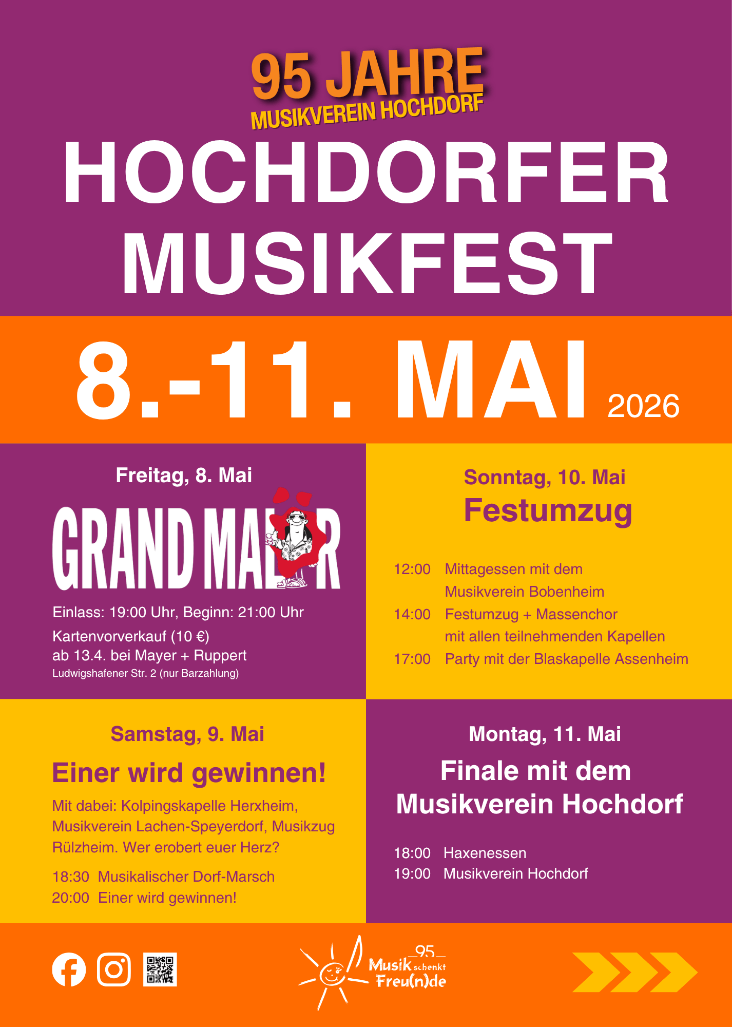 Musikfest Hochdorf 2026