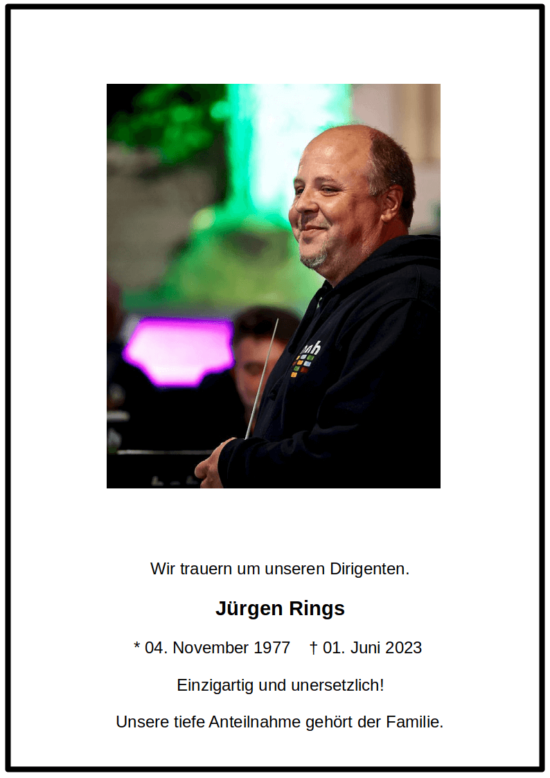 Traueranzeige Jürgen Rings